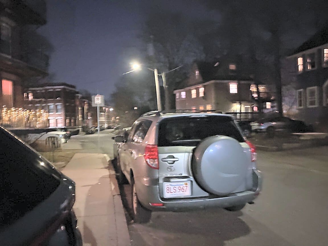 Image submitted with report