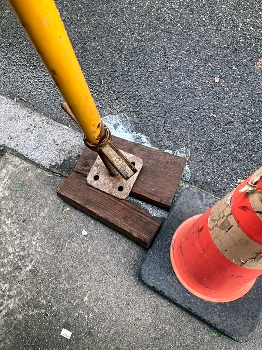 Image submitted with report