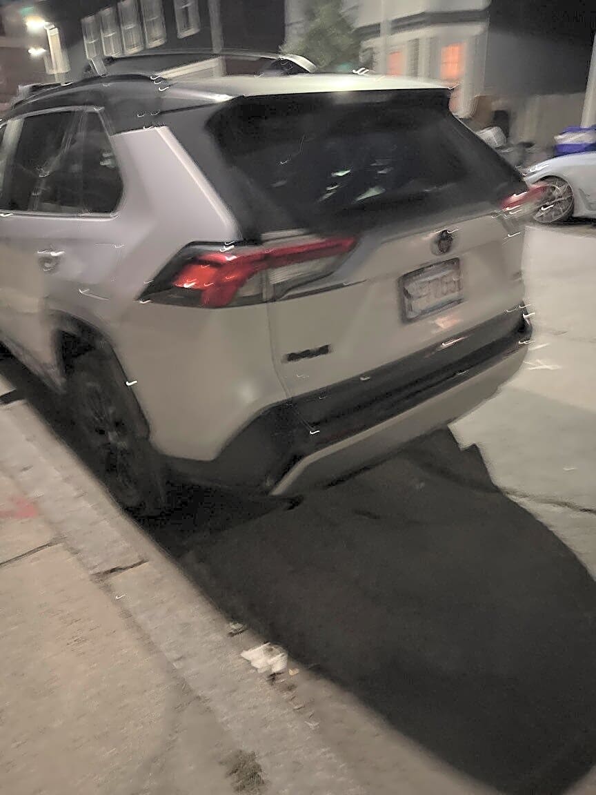Image submitted with report