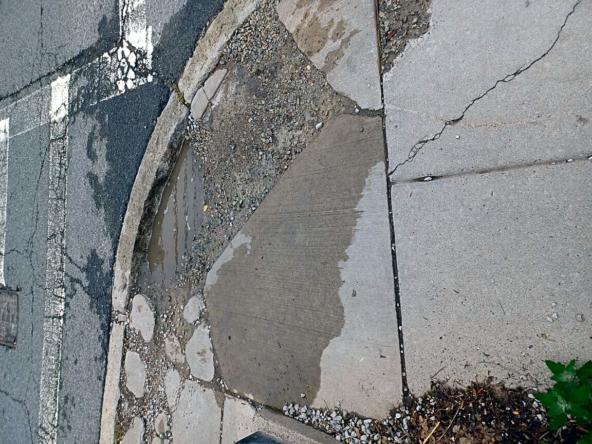 Image submitted with report