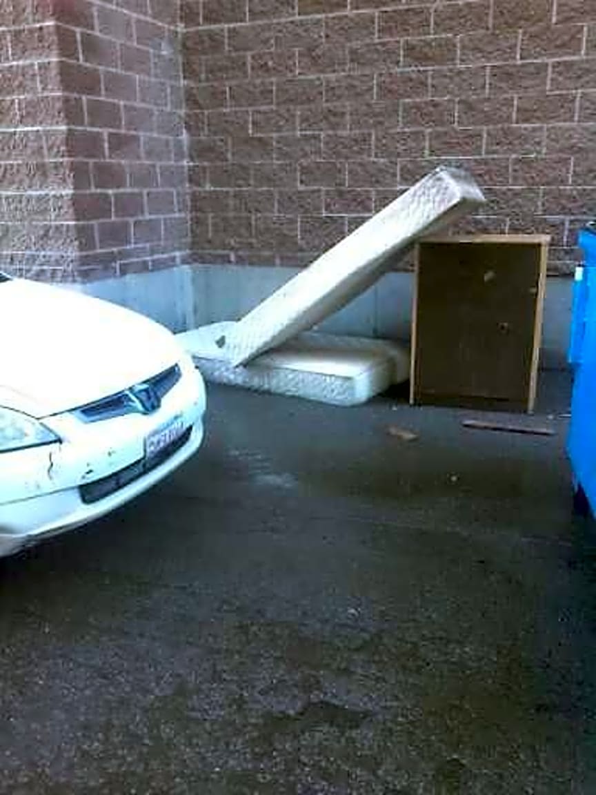 Image submitted with report