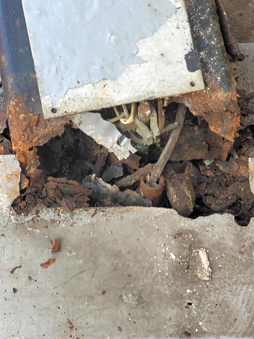 Image submitted with report