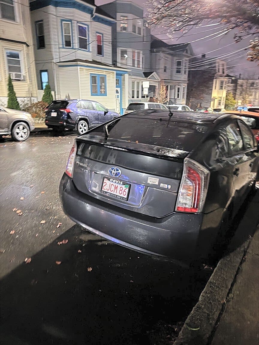 Image submitted with report