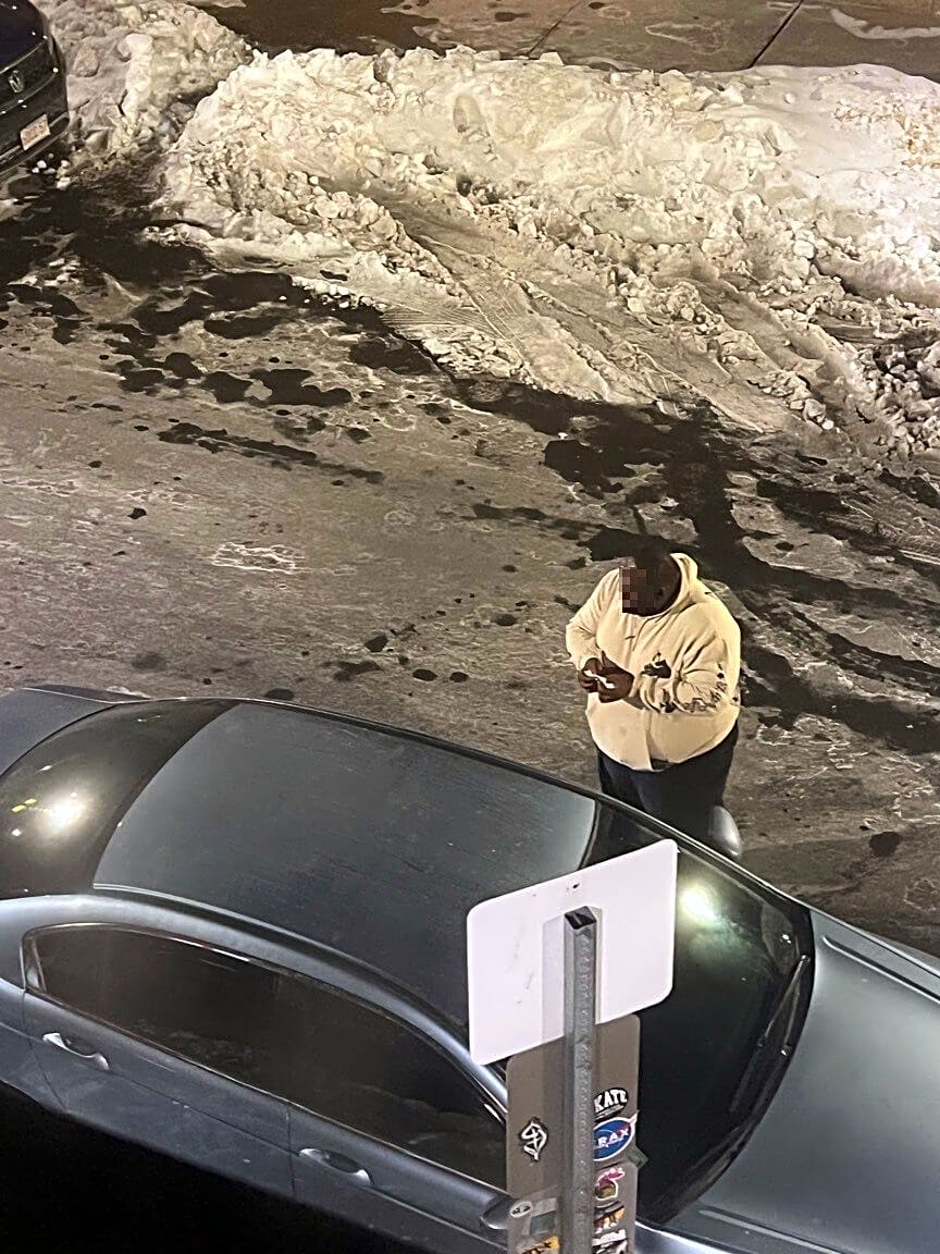 Image submitted with report