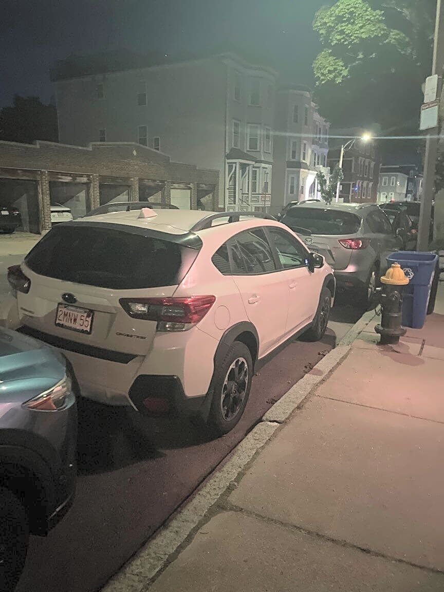 Image submitted with report