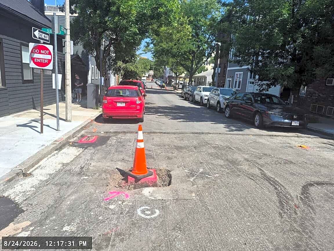 Image submitted with report