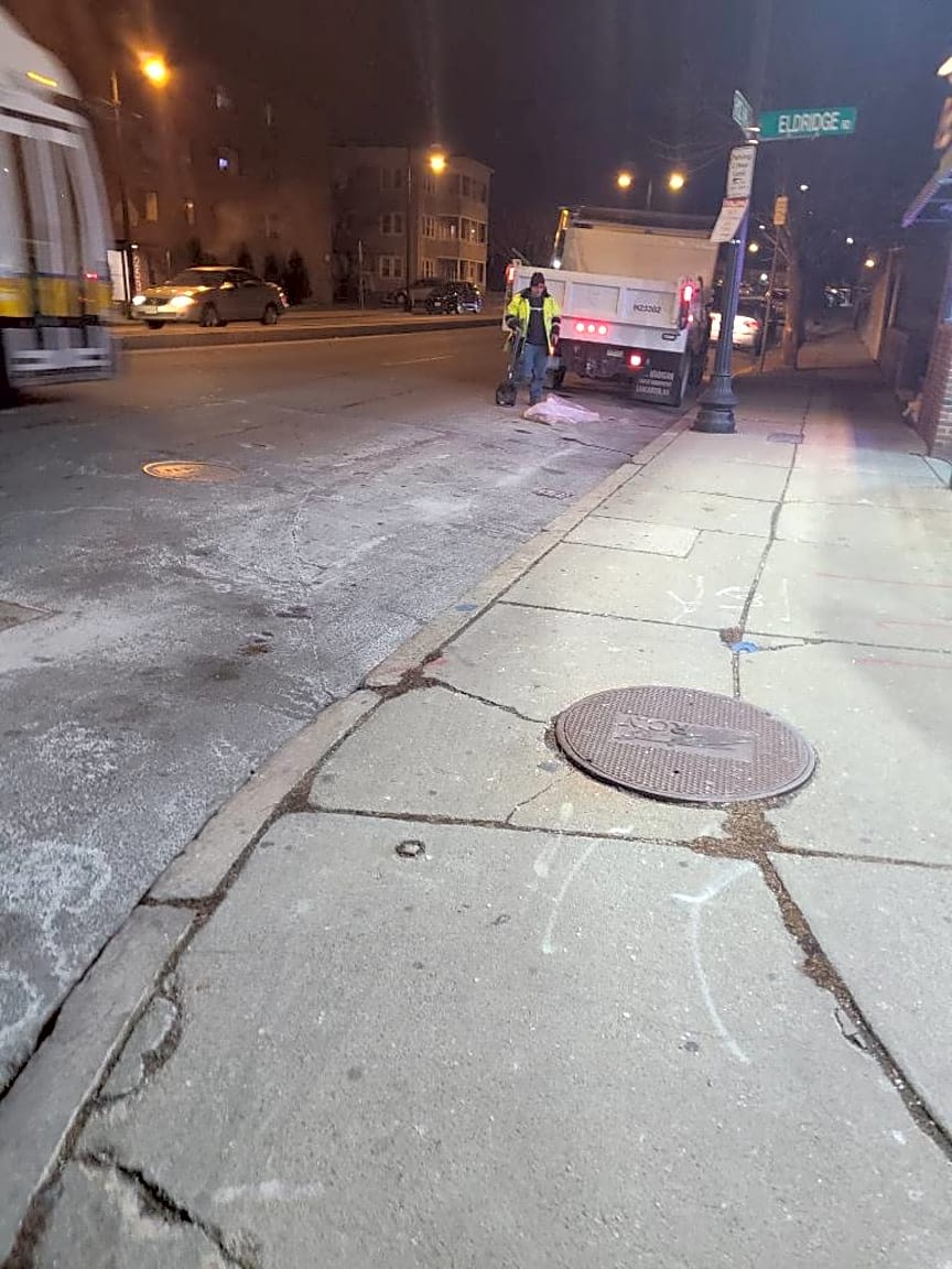 Image submitted with report