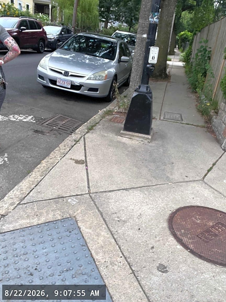 Image submitted with report