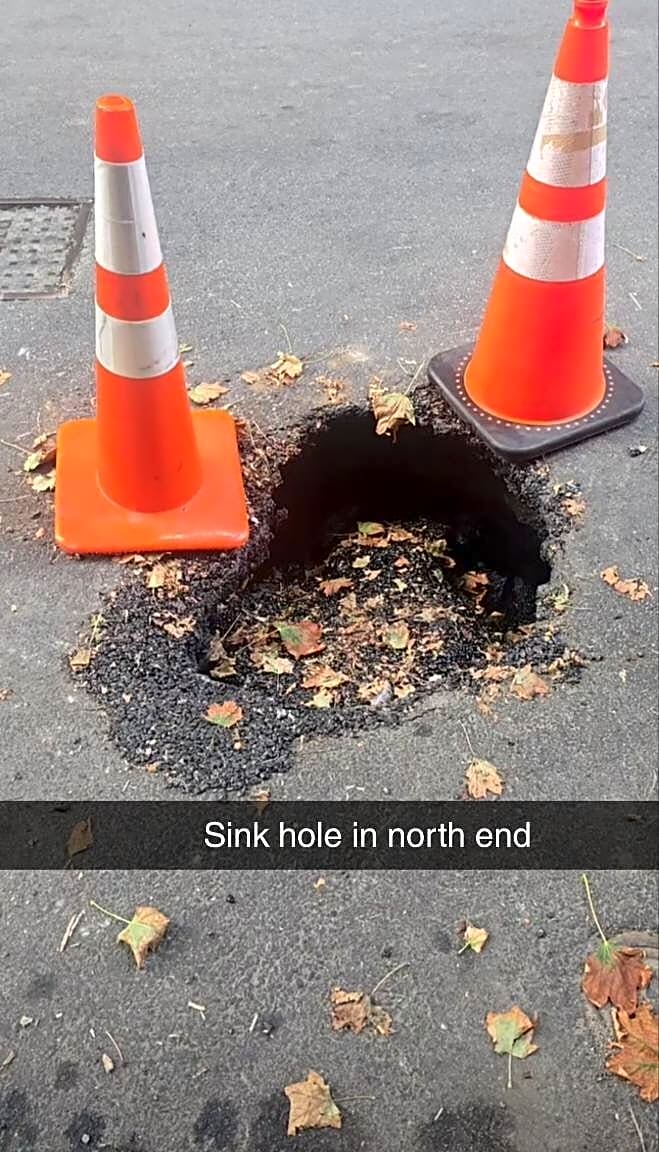 Image submitted with report