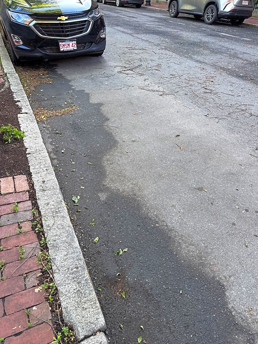 Image submitted with report