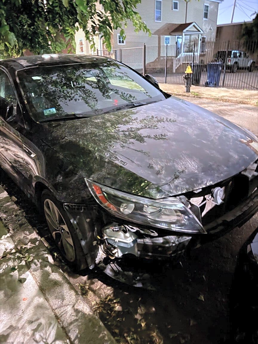 Image submitted with report