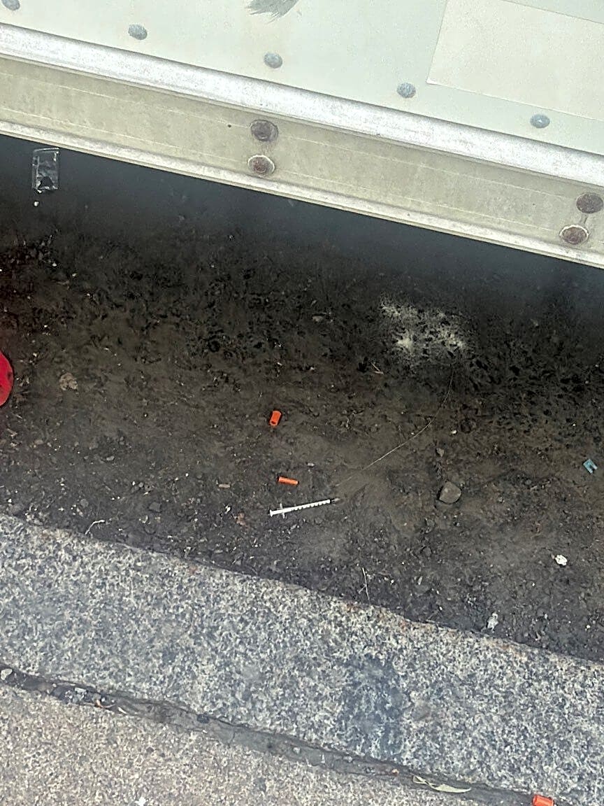Image submitted with report