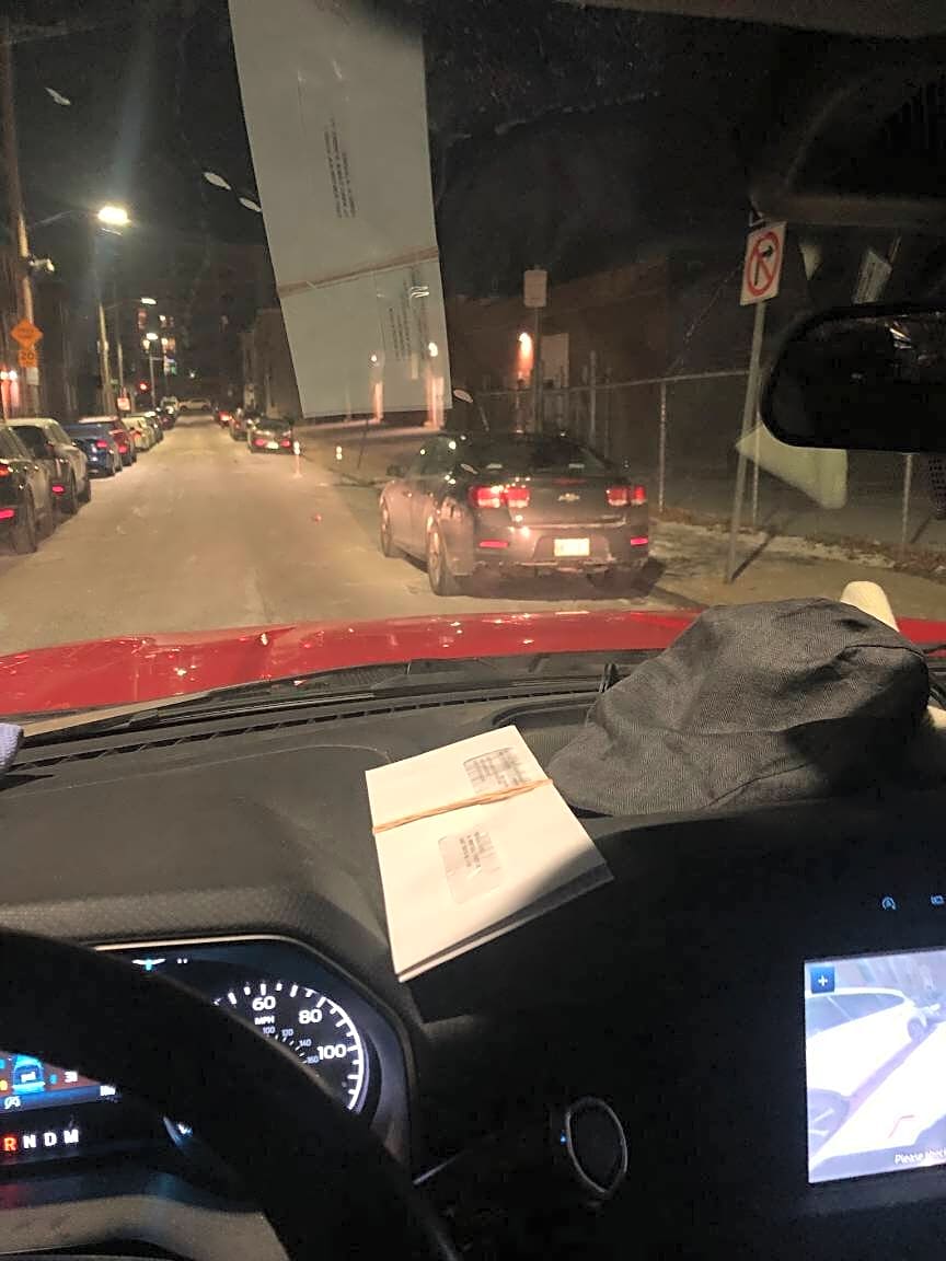 Image submitted with report