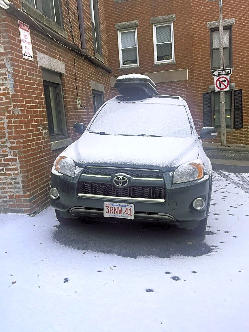 Image submitted with report