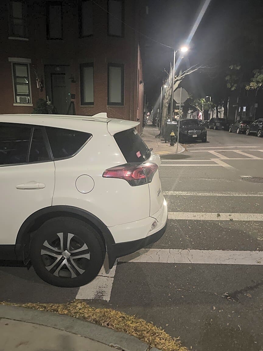 Image submitted with report