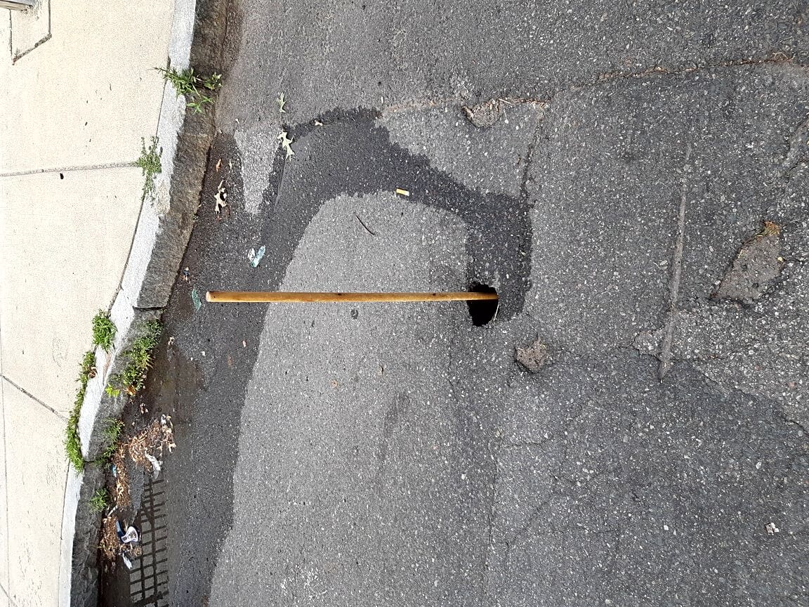 Image submitted with report