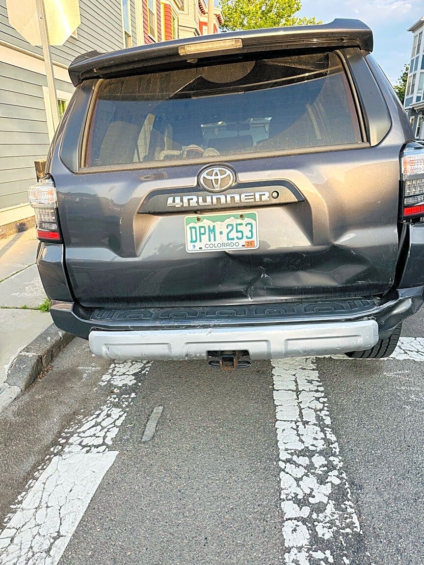 Image submitted with report