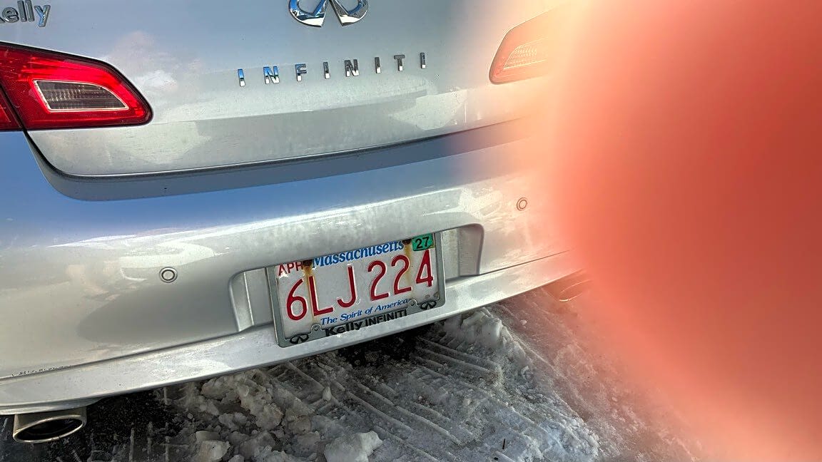 Image submitted with report