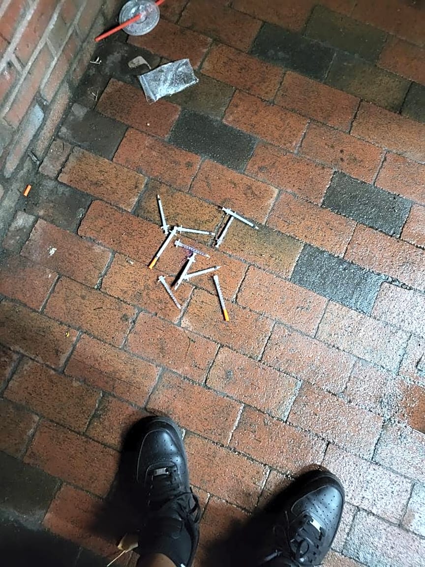 Image submitted with report
