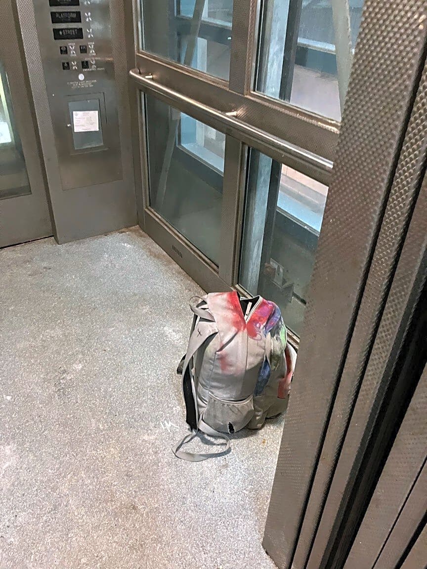 Image submitted with report