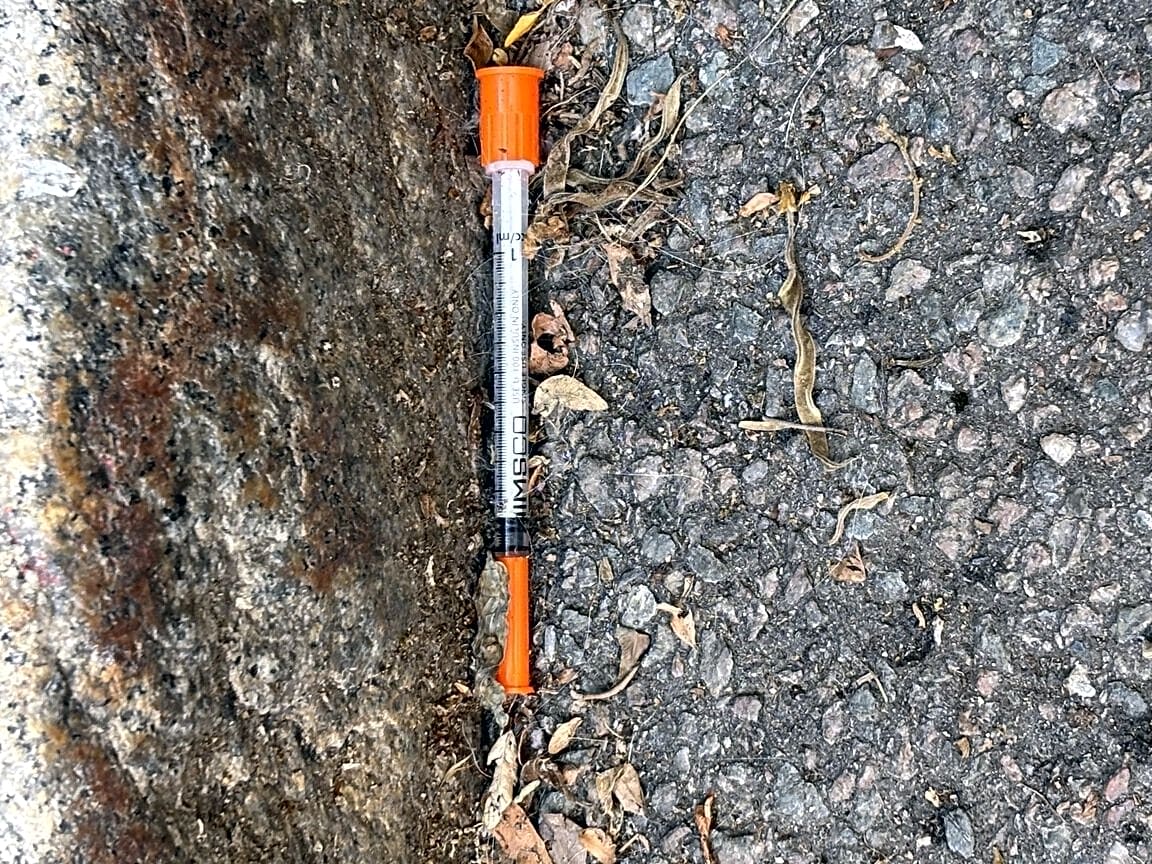 Image submitted with report