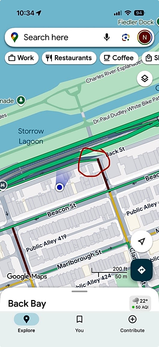 Image submitted with report