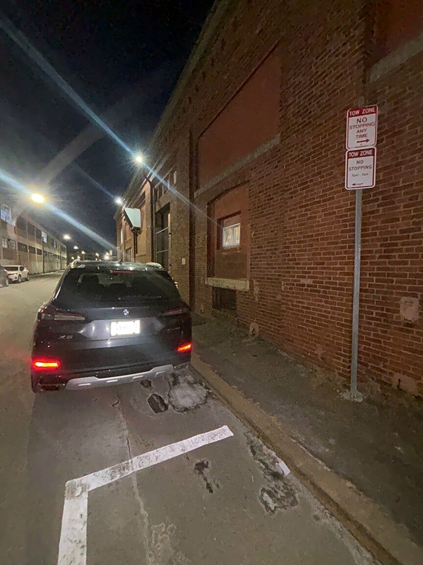 Image submitted with report