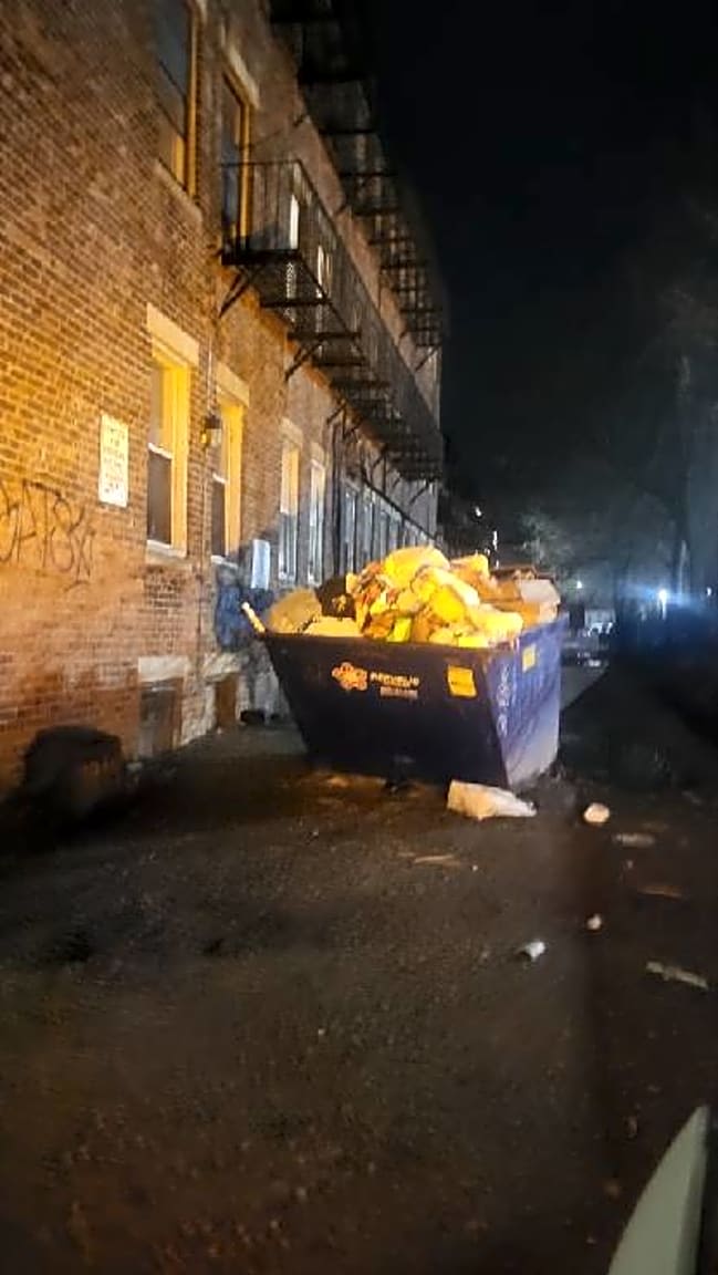 Image submitted with report