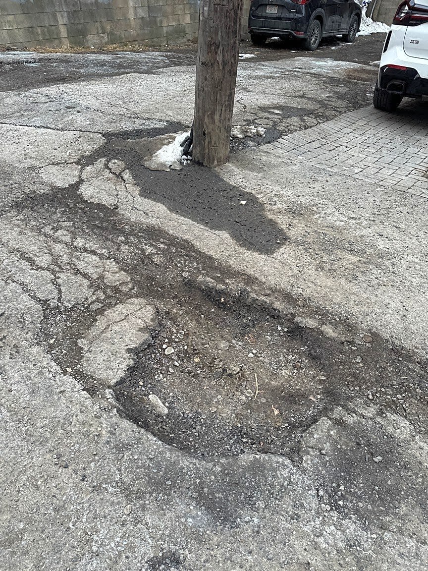 Image submitted with report