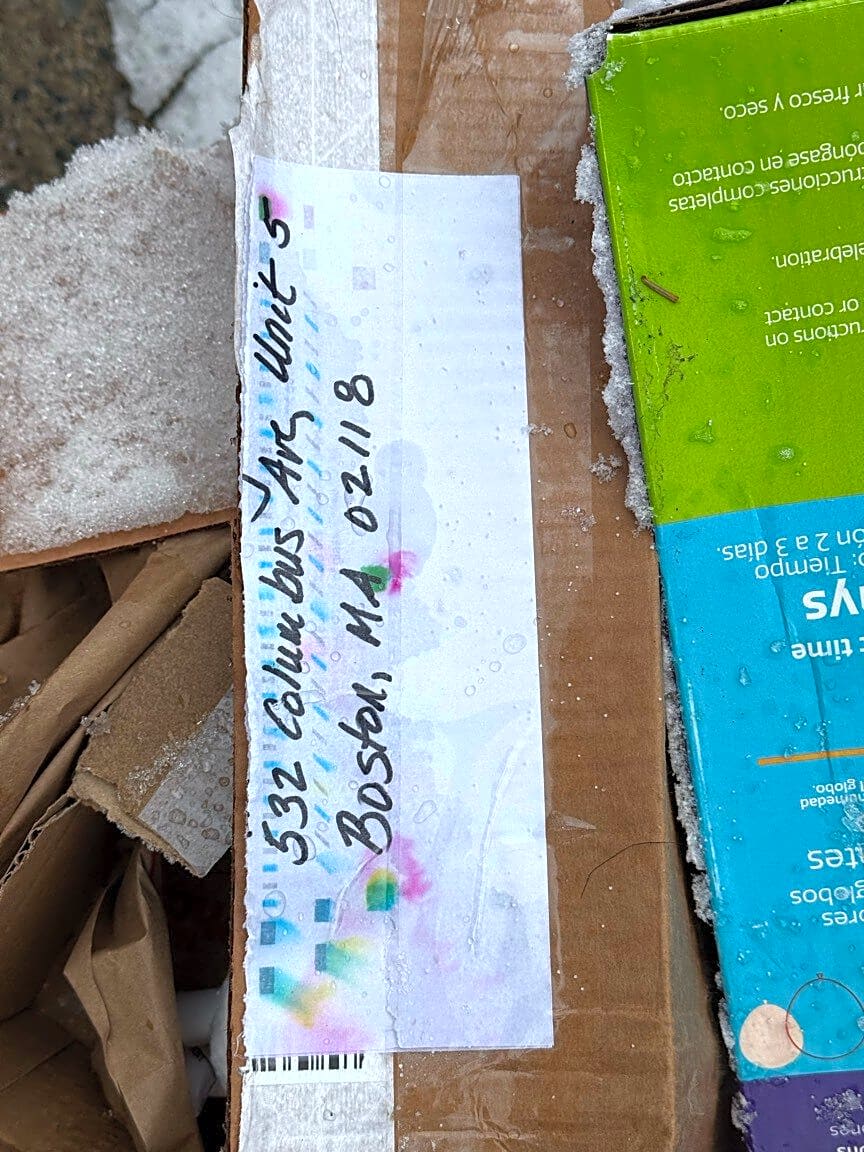 Image submitted with report