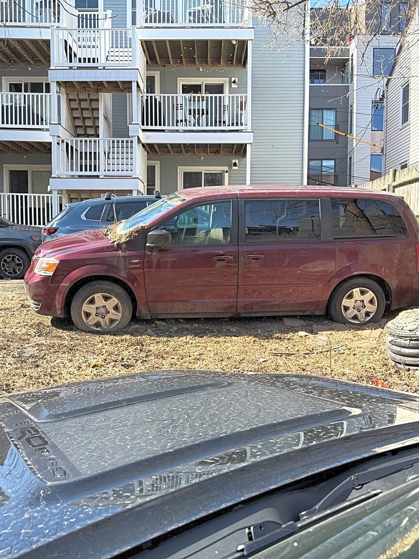 Image submitted with report