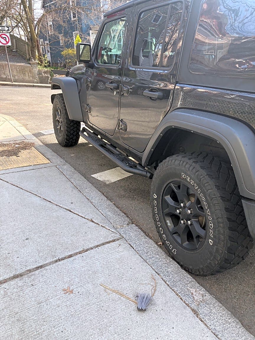 Image submitted with report