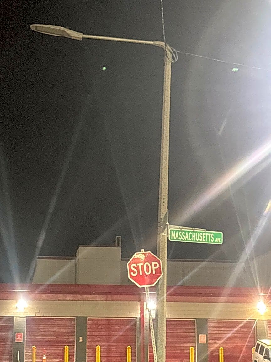 Image submitted with report