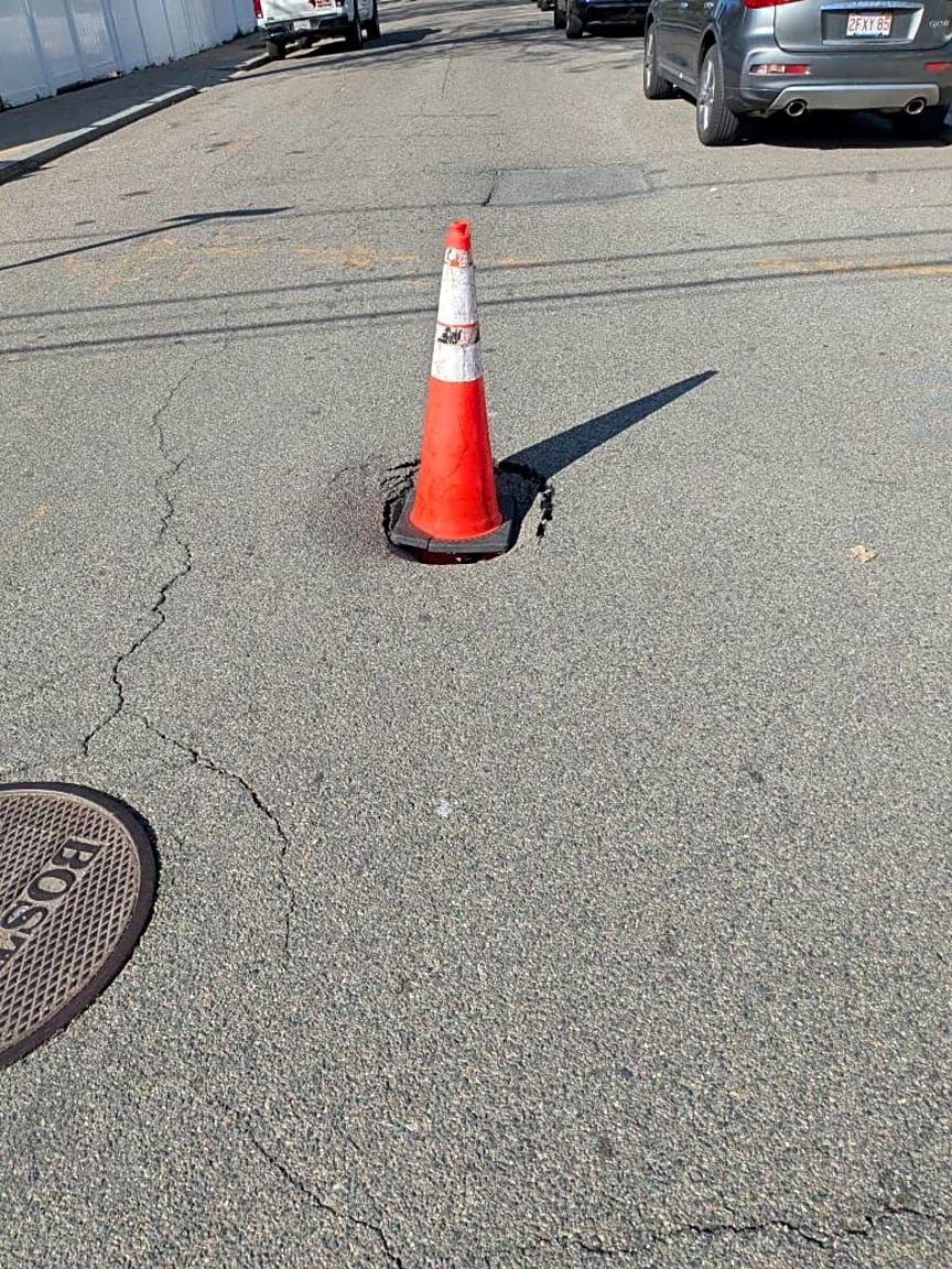 Image submitted with report