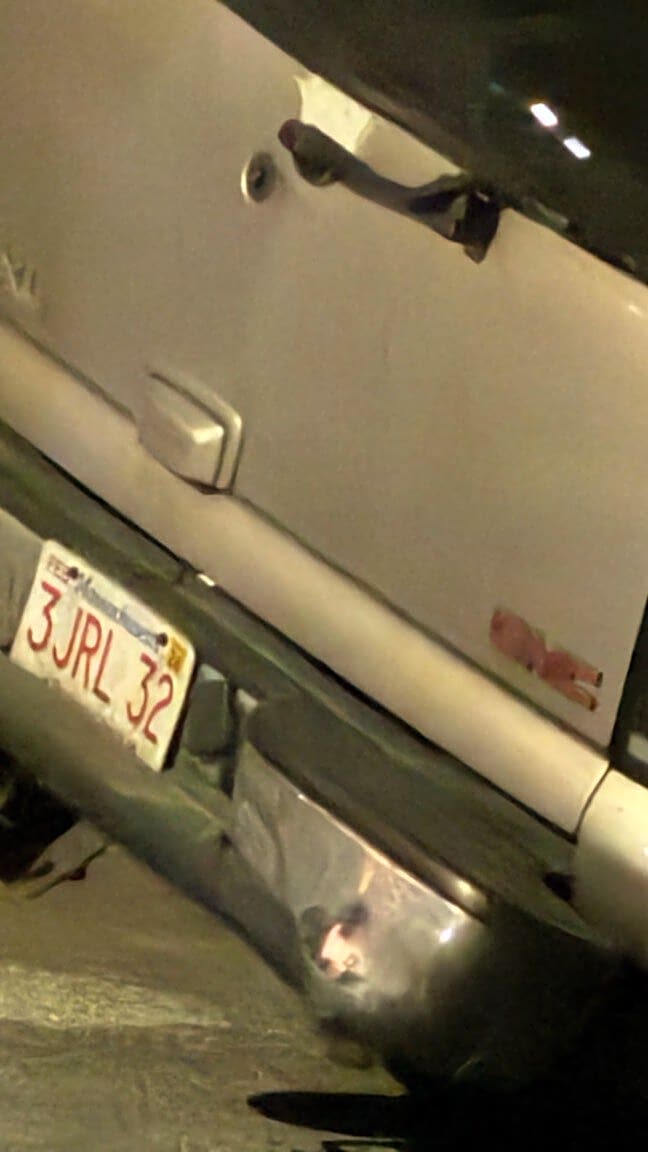 Image submitted with report