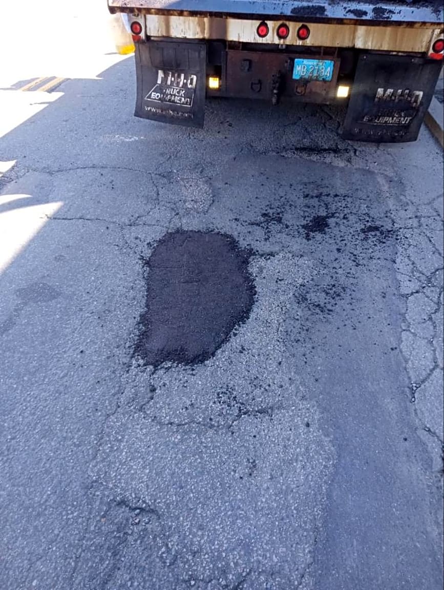 Image submitted with report