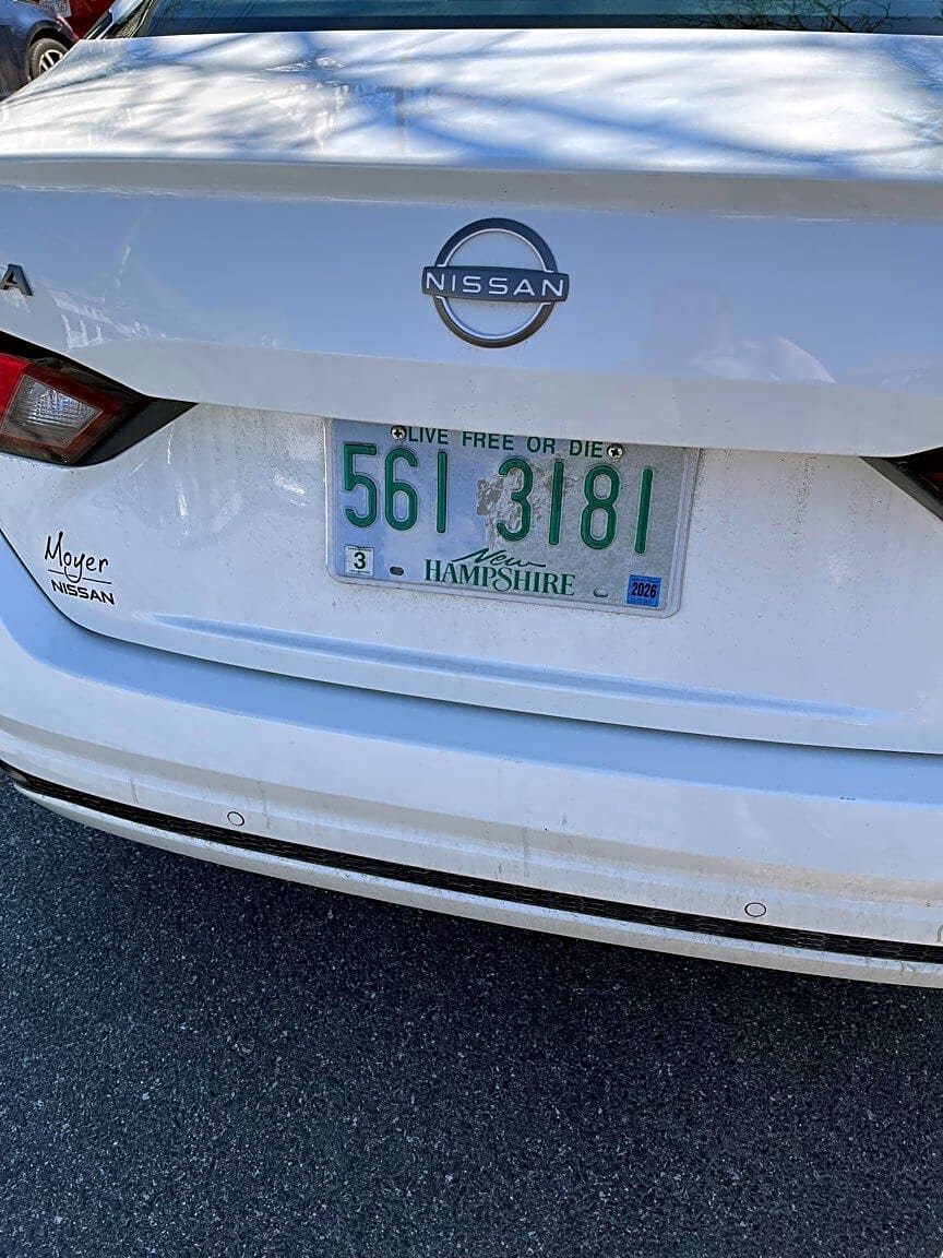 Image submitted with report