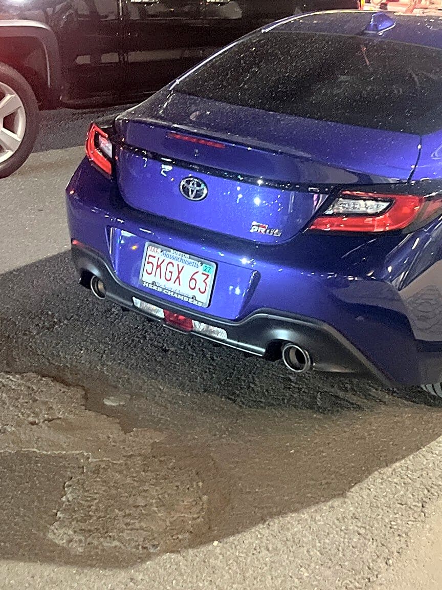 Image submitted with report