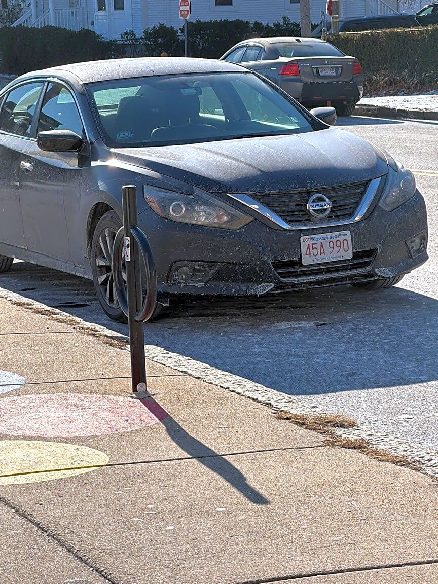 Image submitted with report