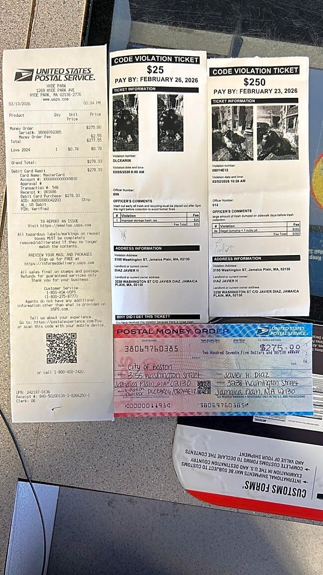 Image submitted with report