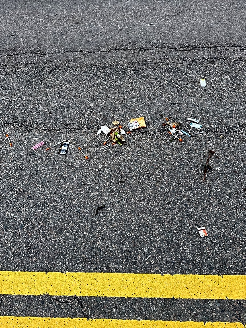 Image submitted with report