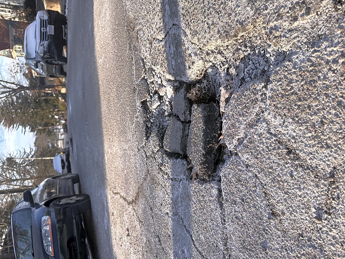 Image submitted with report