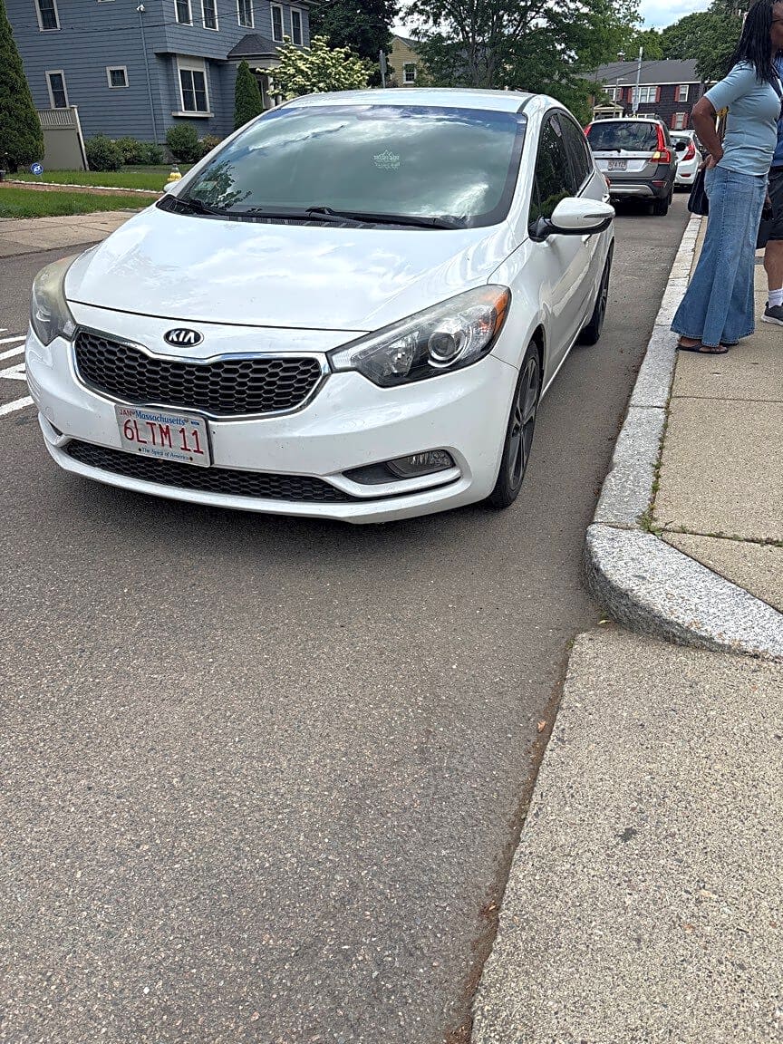 Image submitted with report
