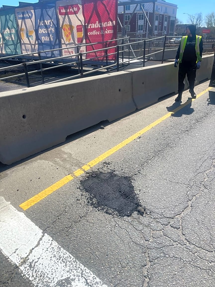 Image submitted with report