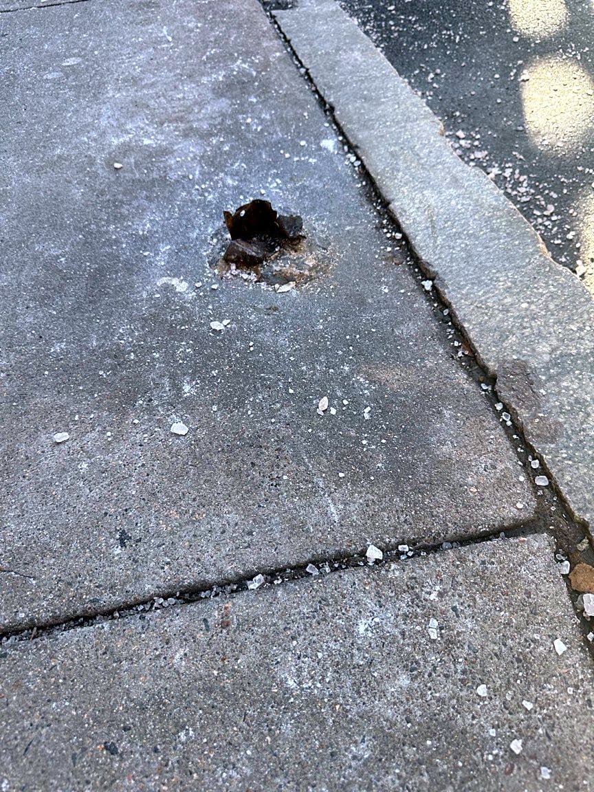 Image submitted with report