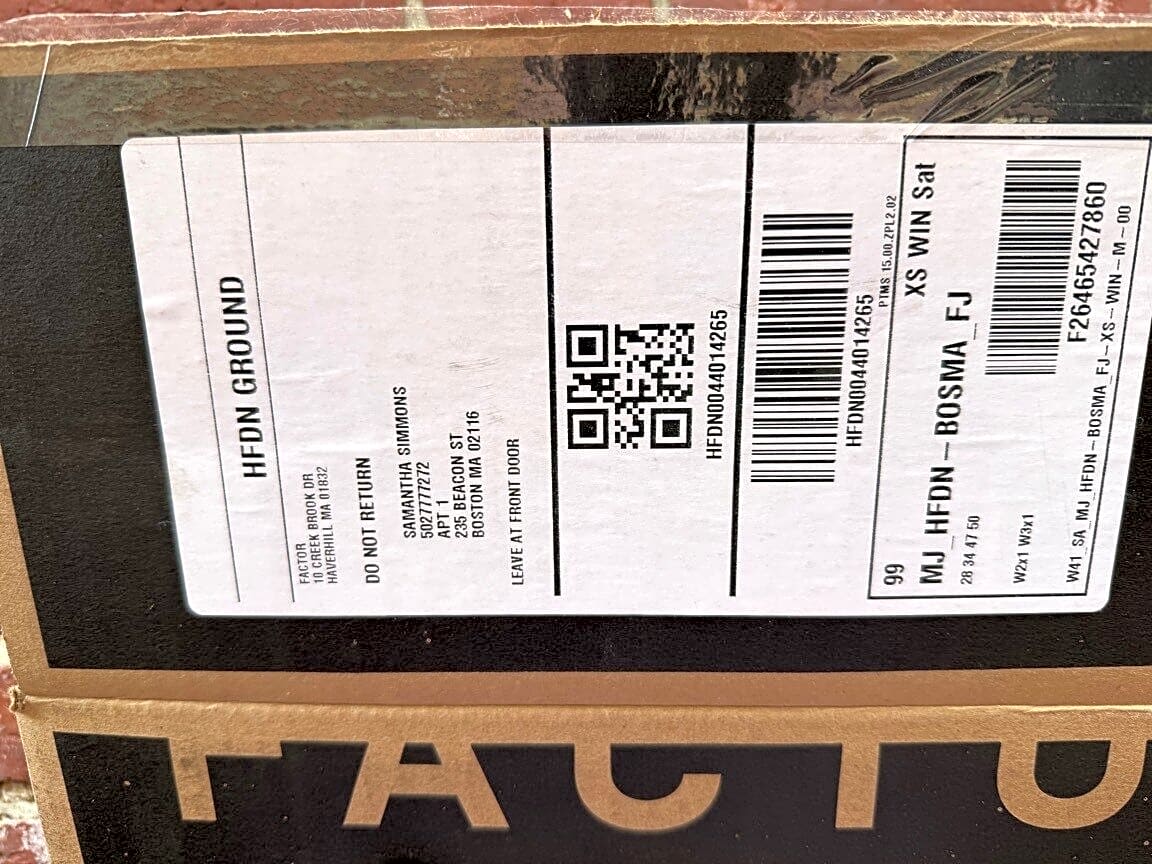 Image submitted with report