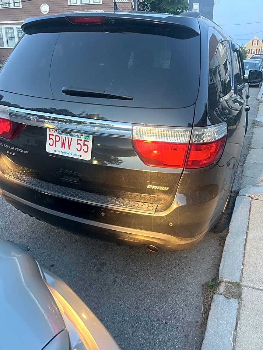 Image submitted with report