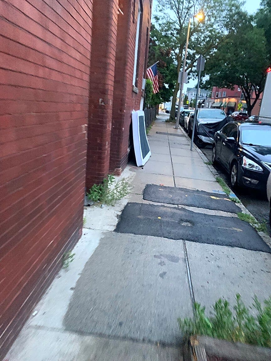 Image submitted with report