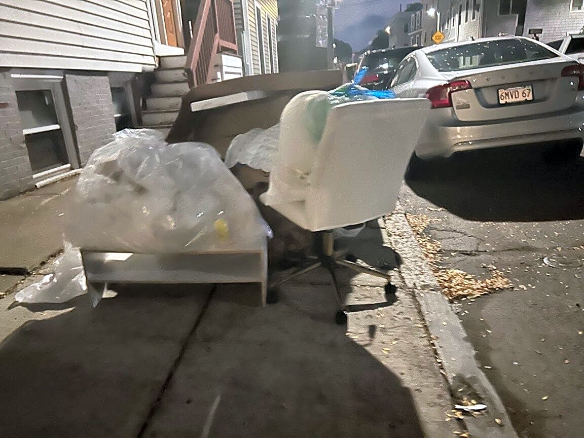 Image submitted with report