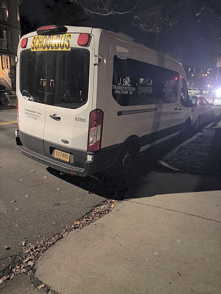 Image submitted with report